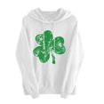thumbnail image 2 of Pantalons pour Femmes Imprimé Saint-Patrick Décontracté Manches Longues Sweat à Capuche Ample Saint-Patrick, 2 of 5