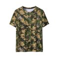 thumbnail image 4 of Ceisia T-Shirts à Col Rond pour Hommes à Imprimé Camouflage à Texture Rayée, Hauts Décontractés Extensibles et Respirants à Manches Courtes Cadeaux, 4 of 9