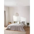 thumbnail image 4 of Bouclair Grey Quin Collection - 3-Piece Coverlet Set Queen, 4 of 7