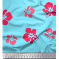 thumbnail image 1 of Soimoi Velvet Fabric Artistic Flower Print Fabric by Yard 58 Inch Wide, 1 of 3