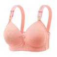 thumbnail image 1 of Yuyuzo WirelessBras for Women V Neck Full Coverage Bralettes Seamless Adjustable Strap Push up Bra, 1 of 3
