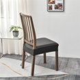 thumbnail image 1 of Dvkptbk Seat Cushion， Seat Covers for Dining Room Chairs Set , Leather Chair Seat Slipcovers Dining Chair Cover Removable Washable Chair Protctor Cover, Rear Covers, 1 of 2