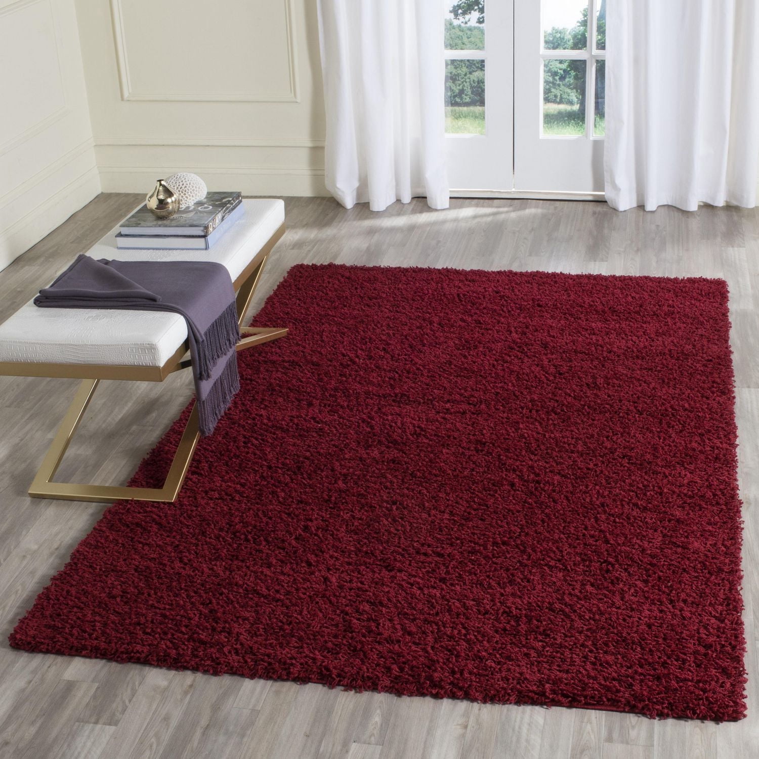 Safavieh Athens Tapis Peluche Solide Shag