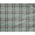 thumbnail image 4 of oneOone Polyester Lycra Fabric Tartan Check Printed Craft Fabric BTY 56 Inch Wide, 4 of 4
