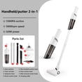 thumbnail image 1 of SSZMDLB Car Vacuum Cleaner, Cordless Hand Vacuum Cleaner, Powerful Suction Car Vacuum for Home, Portable Rechargeable Stick Vacuum, USB Charging, Lightweight, for Carpet, Sofa, Car Interior, 1 of 4