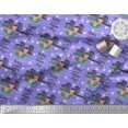 thumbnail image 3 of Soimoi Georgette Viscose Fabric Swimming Pool,Cartoon & Buildings Architectural Print Fabric by the Yard 42 Inch Wide, 3 of 3