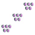 thumbnail image 2 of Wweixi 5pcs/set Artificial Lotus Realistic Appearance Easy To Clean Long-lasting light purple 3Set, 2 of 6