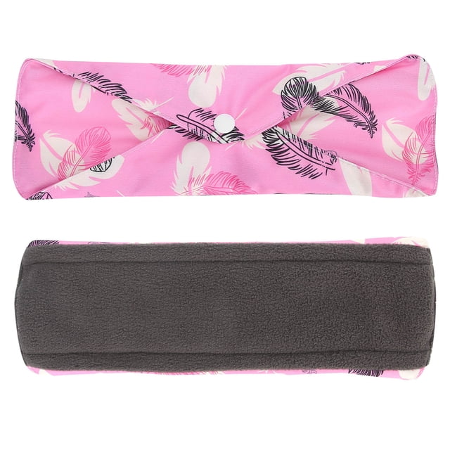Serviettes Hygiéniques en Tissu, Serviettes Hygiéniques Réutilisables au Charbon de Bambou Réutilisables pour Femmes P,m,L