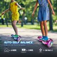 thumbnail image 4 of Hoverboard Bluetooth pour Enfants, Trottinette Auto-Équilibrée Couleur Araignée et Couleur Chrome avec Haut-Parleur Sans Fil Intégré et Roues Lumineuses, 4 of 7