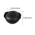 thumbnail image 3 of Straw Small Size Rice Bowl Soup Bowl Household Tableware Students Scald Bowl Soaking Bowl, 3 of 6