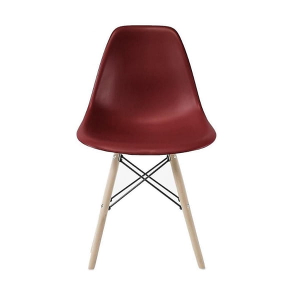 CHAISE EN BOIS EIFFEL en rouge