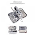 thumbnail image 4 of Portable Cable Organizer Bag Travel Cord Organizer Pouch Small Electronics Accessories Bag Tech Cord Storage Pouch for Cable  Charger Drive Earphone USB SD Card, 4 of 5