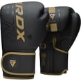 thumbnail image 1 of RDX Boxing Gloves Sparring, KARA Patent Training Mitt, MMA, Golden,12oz, 1 of 7
