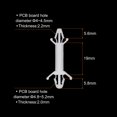 thumbnail image 2 of 60 Pcs Colonne d'Isolation pour Carte PCB, Clips de Circuit Imprimé en Nylon Support de Hauteur 19mm /0.75 Pouces, 2 of 7