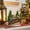 Cristal Peinture Acrylique Affichage Moins de 5 $ a2, variante sur BRELIL 4 Pcs Ornement de Noël en Acrylique Fait à la Main 2D, Décoration d'Exposition Peinture sur Cristal Bricolage, Accent Festif en Acrylique pour Arbre des Fêtes, Kit d'Art et d'Artisanat de Noël, Sapin de Noël en Acrylique pour Table