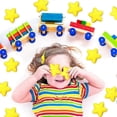 thumbnail image 4 of 30 Pcs Balles Anti-Stress Étoile en Vrac Balles de Soulagement du Stress Mini Balle Anti-Stress en Mousse pour Récompense de Carnaval Scolaire, St, 4 of 5