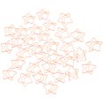 thumbnail image 2 of KAKOWELY small paper clips 100Pcs Metal Clips Small Craft Clips Novelty File Clips Exquisite Small Clips Office Stationery0.98"X0.98"X0.04", 2 of 4