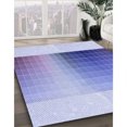 thumbnail image 3 of Ahgly Company Machine Washable Indoor Rectangle Transitional Periwinkle Purple Area Rugs, 8' x 12', 3 of 7