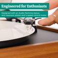 thumbnail image 2 of Electrohome Montrose Tourne-Disque Vinyle Sans Fil Extensible avec Berkeley, Haut-Parleurs d'Étagère Bluetooth Alimentés, Tweeter 1 Pouces et Haut-Parleur 3 Pouces, pour une Acoustique Naturelle, Teck, 2 of 8