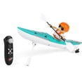 thumbnail image 1 of Zootealy Bateau RC 810 2.4G Télécommande Bateau à Rames avec Lumières Cool, Batterie 3.7V 180mAh, Bleu - Structure d'Équilibre Stable, Charge Rapide, Design Compact, 1 of 7