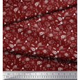 thumbnail image 3 of Soimoi Rayon Fabric Geometric Sign,Flag & Football Sports Printed Fabric 1 Yard 42 Inch Wide, 3 of 3