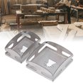 thumbnail image 3 of Square Slot Cutter, Rectangle Milling Cutters Electric Drill Accessories  For Single And Double Gang Boxes, 3 of 8