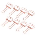 thumbnail image 3 of Pinces pour Reliure en Métal, 30 Pcs Pinces pour Reliure en Fil Pinces pour Reliure en Fil Pinces Creuses pour Reliure Performance de Premier Ordre, 3 of 14