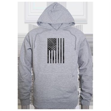 Rapid Dominance RS4-LIB-HGY-02 Liberty Graphic Pullover Sweatshirt, Heather Gray - Medium