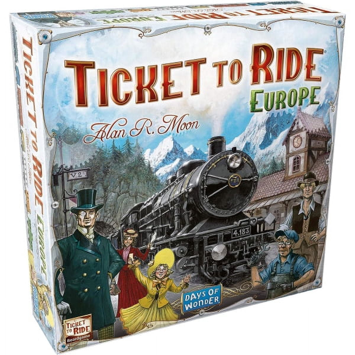 Ticket to Ride: Board Game by Days of Wonder | 2-5 Players