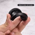thumbnail image 4 of Unique Bargains Rubber Grommet Oval Double-Sided Mount Size 61 x 30 mm for Wire Protection 8 Pack, 4 of 5