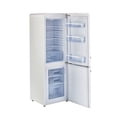 thumbnail image 3 of Unique Rétro Réfrigérateur Classique de 7 Pi3 à Congélateur Inférieur Électrique avec Casier à Vin, Blanc Guimauve, 3 of 13