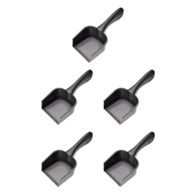 Thinsony Cat Litter Scooper Spoon with Long Litter Handle Pet Deep Cat Style A 5Set
