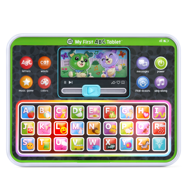 LeapFrog My First ABC Tablet Toddler Learning Toy - English Version, 12+ Months