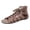 Khaki, variant on Jovati Summer Sandals for Women, Plus-Size Hollowed-Out Breathable Flat Round-Toe Beach Shoes in Black Beige Wine Brown Khaki, 36–43 EU
