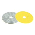 thumbnail image 3 of 6 Inch 150mm Dry/wet Diamond Polishing Pads Flexible Grinding Discs For Granite, 3 of 8