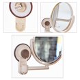 thumbnail image 2 of Wall Mirror Double Side Bathroom Cosmetics Makeup 360 Swivel Mirror Home Decor;Wall Mirror Double Side Bathroom Cosmetics Makeup 360 Swivel Mirror Decor, 2 of 9