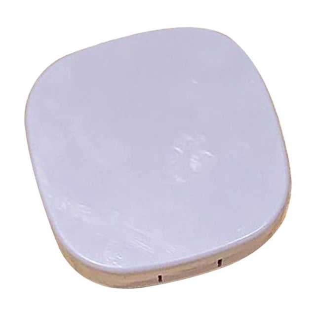 Étui de Rangement pour Lentilles de Contact Violet, Portable et Compact, avec Porte-Accessoires Intégré pour Usage Quotidien et Organisation de Voyage