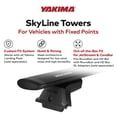 thumbnail image 3 of YAKIMA Tours SkyLine Porte-Toit pour Véhicules avec Points Fixes (Ensemble de 4), 3 of 8