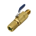thumbnail image 3 of 1x Straight Ball Valve 1/4in SAE 800PSI For Car R410a AC Hose, 3 of 11