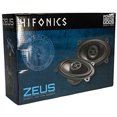 thumbnail image 5 of Hifonics Zeus ZS46CX 4x6 Inch 2 Way 200W Car Audio Coaxial Speaker System, Pair, 5 of 5