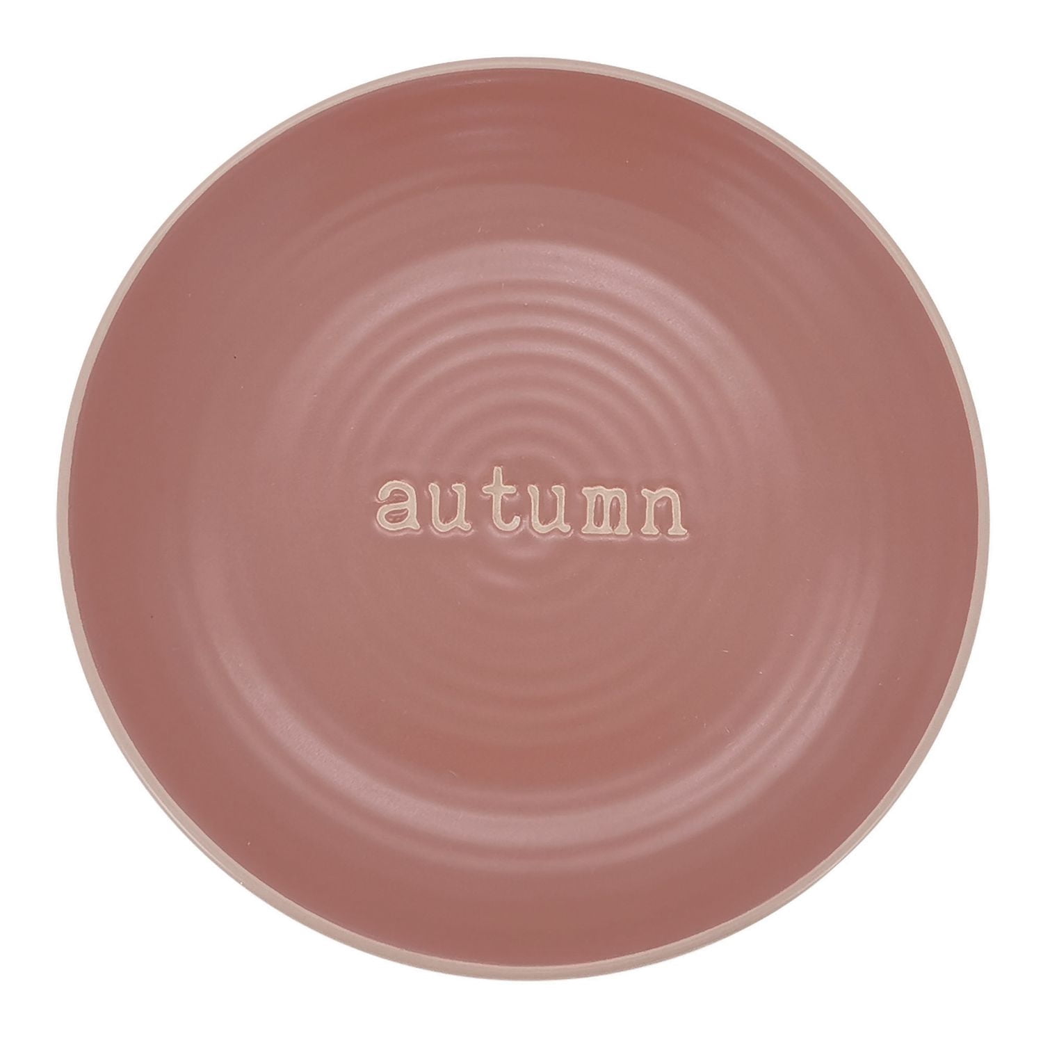 Hometrends Stoneware Appetizer Plates, Aragon, 7.5" dia.