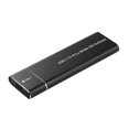 thumbnail image 4 of Graflsoa USB-C M.2 NVMe SSD Enclosure with Aluminum Alloy Shell, High-Speed Transfer, Compatible with Windows & iOS, Includes Type-C Cable & Tools, Black/Silver Options, 4 of 6