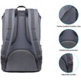 thumbnail image 4 of KAUKKO Laptop Outdoor Backpack, Traveling Rucksack Fits 15.6 Inch Laptop(0-Grey(2PC)), 4 of 5