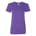 thumbnail image 1 of T-shirt en Jersey Fin pour Femmes, 2TG, Violet, 1 of 3