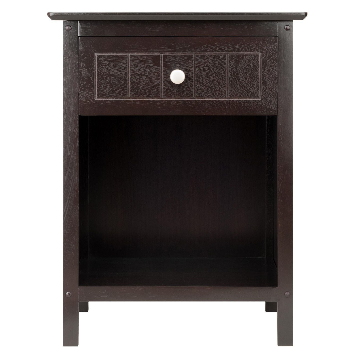 Winsome Table d'appoint Blair fini Café