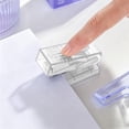 thumbnail image 4 of Mini Stapler Portable Handheld, Transparent Desktop Stapler with 1000 Staples, One-Finger Effortless Operation, Compact Office Stapler for Home Desk Drawer Use, 4 of 6