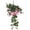 Pink, variant on Geranium Artificial Flower Vine - for DIY Hanging Baskets | (Baskets Not Included), Home & Event Decor | Realistic Blooms, Easy to Arrange, Floral Flowering Geranium Artificial Plant Hanging Basket
