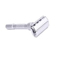 thumbnail image 1 of Manual Double Edge Safety Razor Plated with 5 Blades Reusable for Travel Men, 1 of 8