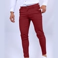 thumbnail image 4 of Mens Summer Straight Leg Daily Thin Casual Business Pants, 4 of 5