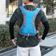 thumbnail image 4 of Aodebiao **Sac à Dos d'Hydratation Léger avec Réservoir d'Eau de 2 L, Sac Respirant pour Course, Vélo et Randonnée, Bandes Réfléchissantes et Sifflet de Survie pour Marathon de Sports de Plein Air**, 4 of 6